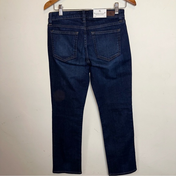 Lauren Ralph Lauren Women 6P Modern Straight Curvy Low Rise Jeans Casual Preppy - Picture 5 of 11